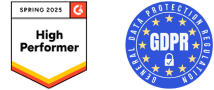 G2 High Performer GDPR Badges
